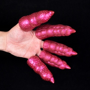 New Sex <b>Toy</b> Dragon Claw Finger Sleeves Super Soft Silicon Sex <b>Toy</b> <b>for</b> Women <b>Men</b> - Product Image 3