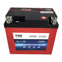 Batería de Litio LFP7SL 12V 6Ah 360CCA para Motocicleta, Scooter, ATV, UTV, Moto de Nieve, Reemplazo para Batería de Plomo-Ácido AGM