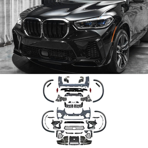 Car Front Bumper Lip Rear Trunk Spoiler Front Bumper Grill Diffuser <b>Splitter</b> For BMW X5 F15 2013-2018 Body Kit Car Accessories - Product Image 1