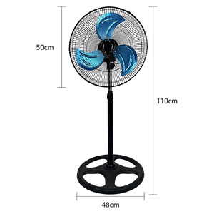 Ventilateur sur pied de 18 pouces à 5 pales en métal – Ventilateurs sur pied, ventilateurs de tour - Product Image 3