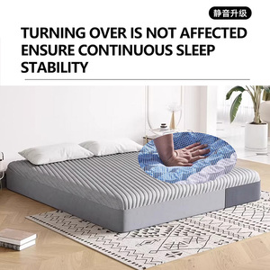 Kasur Gulung Kompresi Pegas Kantung Berbahan Memory Foam Tebal 22cm untuk Tempat Tidur - Product Image 6