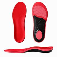 Semelles orthopédiques de sport avec soutien de la voûte plantaire, soulagement de la fasciite plantaire, coussinets pour pieds plats, femmes et hommes, en PU, pour baskets
