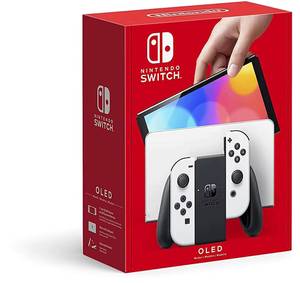 Meilleur prix, Nintendo Switch - Modèle OLED avec manettes blanches, neuf, prêt à être expédié - Product Image 2