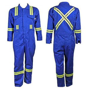Setelan baju kodok katun Anti api, setelan baju terusan pelindung kerja, katun Anti statis, tahan api, setelan Jumpsuit - Product Image 1