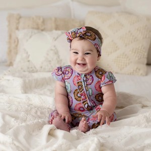 Organic Nights Zippy Romper - Baby Jumpsuit Pijamas para niños pequeños | Niños al por mayor - Product Image 4