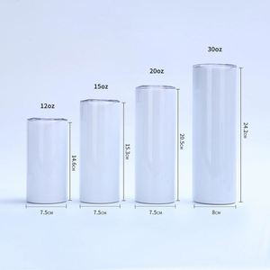 Vaso de Acero Inoxidable con Aislamiento al Vacío de Doble Capa, Diseño Moderno y Minimalista, Portátil, Compatible con Automóviles, Vaso Recto, Vaso para Regalo - Product Image 3