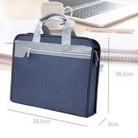 Porte-documents de travail pour homme en Oxford imperméable avec logo personnalisé, sac de travail pour homme, sac cadeau pour petite entreprise BQ01