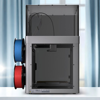 Новый 3D-принтер Flashforge Creator 5 Pro 2026 года с 4 соплами, автоматическим выравниванием, FDM-технологией, подогреваемой платформой, датчиком филамента и областью печати 256x256x256 мм