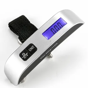 Travel Portable 50KG/110LB Digital Electronic Luggage Scale Gift For Traveler Suitcase Handheld Weight Scale