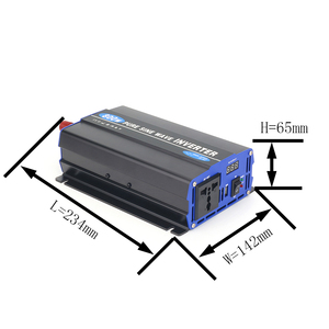 Onduleur à onde sinusoïdale monté sur voiture: 800 Watts DC12V <span class=keywords><strong>24V</strong></span> à AC 220V 110V, 800 W - Product Image 4