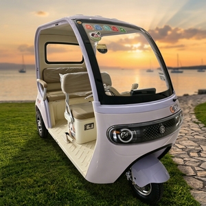 Triciclo Eléctrico de Pasajeros 2026, Vehículo Turístico Apto para Hoteles y Lugares Turísticos, Triciclo Eléctrico LSV Tipo Abierto - Product Image 2