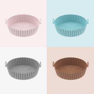 Teglia per Friggitrice ad Aria in Silicone Alimentare, Accessori da Cucina di Alta Qualità, Utensili da Cucina, <span class=keywords><strong>Gadget</strong></span> per la <span class=keywords><strong>Casa</strong></span> - Product Image 2