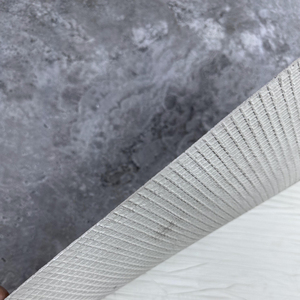 Tuile flexible de travertin de série de pierre de grotte imprimée en 3D par porcelaine douce grise moderne pour le système vert de matériaux de construction d'hôtel - Product Image 6