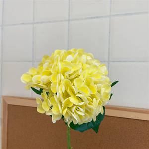 Planta en maceta hidratante de bonsái de <span class=keywords><strong>Hortensia</strong></span> táctil Artificial para el hogar, oficina, jardín, interior, exterior, decoración de sala de estar - Product Image 4
