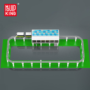 Mould King 12040 1957 Uds <span class=keywords><strong>tren</strong></span> Serie italiano Marconi Express <span class=keywords><strong>Tren</strong></span> Ligero ladrillos modelo técnico juguetes educativos regalo <span class=keywords><strong>de</strong></span> Festival - Product Image 4
