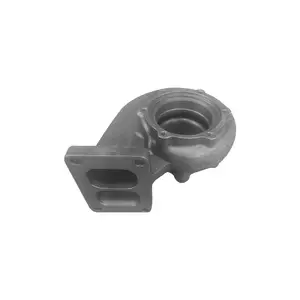 OEM Custom Grey Iron Gravity Ductile Investment Sand Casting Services Automobile Parts Turbocharger Housing Aluminum Die Casting Services