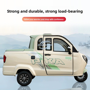 <b>2</b>-Seater Electric Tricycle with Rear Cargo Area, 200-300kg Load Capacity - Product Image 3