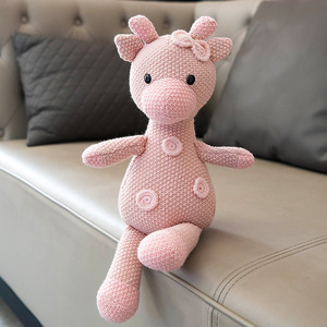 Nuevo Peluche de Alta Calidad de Oso, Conejo, Girafa, Elefante, Cerdo, Lindos Animales de Ganchillo, Juguete de Peluche Suave para Niños - Product Image 5