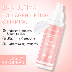 Crema Reafirmante de Ojos con Colágeno de Marca Privada OEM, Hidrata, Reduce las Ojeras, Blanquea e Ilumina los Ojos - Product Image 3
