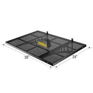금속 벽걸이 선반-조정 가능한 삼각형 지지 브래킷, 고용량 보관 주최자 - Product Image 4