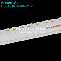 Bande de rétroéclairage TV ES-ELED-066 AOT SEC_49FHD_1X64_7032C_32S2P V6EY_490SM0_LED64_R4 pour téléviseur SAMSUNG UE49K5600, barre LED 598MM