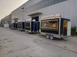 כניסות חדשות 8.2ft מזון עגלת קניות עגלת קניות זיכיית המבורגר מהיר כלב חם עגלות למכירה קרוואן אוסטרליה - Product Image 3