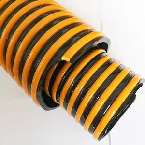 China fabricar 2 polegadas 3 polegadas PVC Spiral Tube Sucção Mangueira PVC tubo plástico tubo