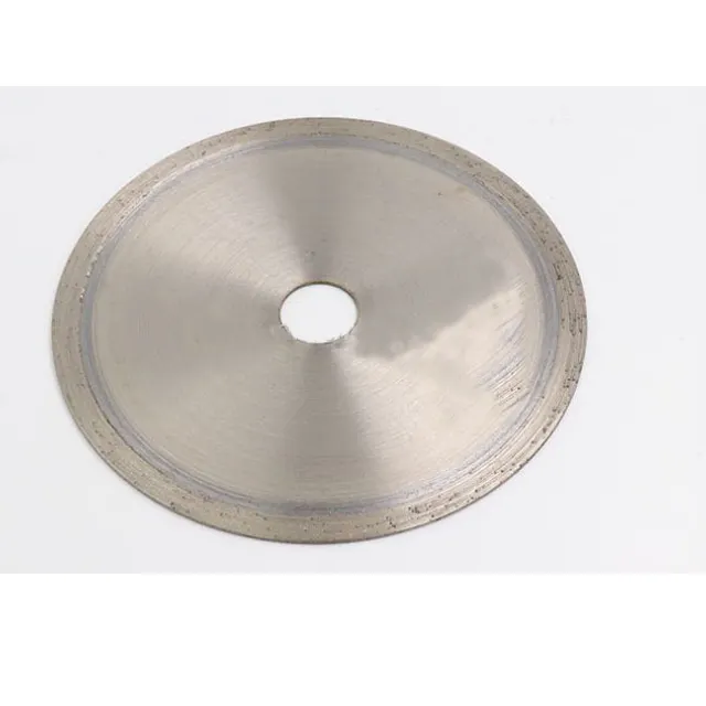 Disco de corte de hoja de sierra lapidaria de diamante superfino de 150mm, 250mm, 350mm, para corte y procesamiento de vidrio de Jade de cristal de gema