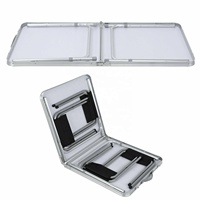 Table pliante Portable, bureau en Aluminium, pour Camping en plein air, randonnée, pique-nique, chaises pour événements, livraison gratuite