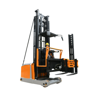 รถยกไฟฟ้า3ทางทางเดินแคบ1.5ตัน/1.6ton 14.5เมตรลิฟต์คู่สำหรับอุตสาหกรรมคลังสินค้าชั้นสูง - Product Image 2