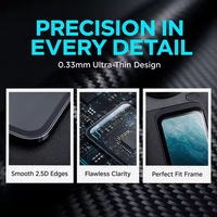Pelindung Layar Kaca Tempered 9H Anti Sidik Jari Berkualitas Tinggi HD Jernih Anti Gores untuk Aksesoris Insta360 X6