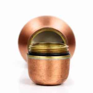 Pure Copper <b>Large</b> Capacity Portable Drinking Water Bottle with Traditional Ayurvedic Health Benefits for Home Travel Outdoor Use - Product Image 5