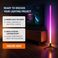 Lampu Pixel 2.4G WIFI Nirkabel Baterai LED Tube Indoor Outdoor
