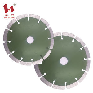 Lame diamantée de 200 mm pour <span class=keywords><strong>meuleuse</strong></span> d'angle - Disque de coupe segmenté pour granit, marbre et maçonnerie - Product Image 2