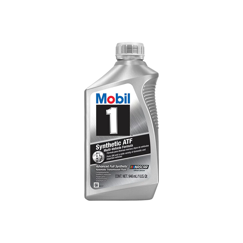 Mobil 1 Synthetic ATF Automatic Transmission Fluid 1 Quart (1 Bottle) Pack of 6 (6 Bottles) US Origin 1.87 lb Auto Parts Image 1
