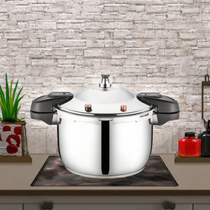 Moderner Edelstahl-Hochdruck-Induktionskocher für die Küche Umweltfreundlicher Multifunktionaler Topf - Product Image 3