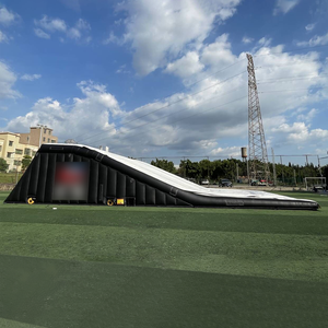 Usine directe gonflable freestyle fmx motocross airbag <span class=keywords><strong>bmx</strong></span> chute libre géant gonflable cascadeur vélo atterrissage airbag - Product Image 5