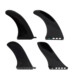 <span class=keywords><strong>Aileron</strong></span> de surf SUP pour longboard, couleurs noir, blanc et naturel, tailles 6, 7, 8, 9, 10 pouces, en nylon renforcé de fibre de verre - Product Image 4