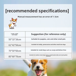 Yüksek kalite güçlü katlanabilir tel köpek kafesi çift kapı Metal köpek sandık - Product Image 6