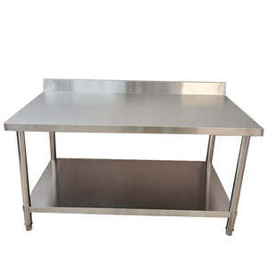 Mesa de Trabajo de Acero Inoxidable Personalizada <span class=keywords><strong>Prometheus</strong></span> 201/304 para Cocina Comercial, Banco de Trabajo con Espesor de 0.8/1.0/1.2 mm - Product Image 1