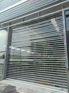 Les volets roulants en cristal transparents en plastique de PC de Offre Spéciale enroulent la porte pour le <span class=keywords><strong>magasin</strong></span> commercial - Product Image 5