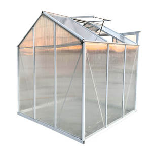 บ้านหลังเล็กหนึ่งหลังพร้อมเรือนกระจกอลูมิเนียมแบบ Cold Frame สำหรับปลูกพืชในร่มที่ดีที่สุด - Product Image 2