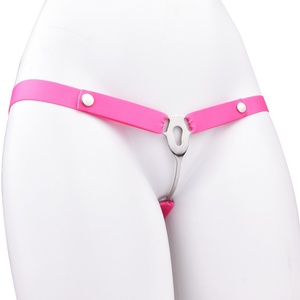 Cinturón de Castidad Cónico FRRK Femininzer para Transformación de Hombre a Mujer, Jaula Metálica Plana para Pene, Dispositivo BDSM - Product Image 2