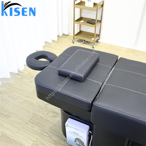 Modische japanische Head Spa Shampoo Bed Bowl Wasser zirkulation therapie Dampfer Haar wasch stühle Thai <span class=keywords><strong>Massage</strong></span> für Barbershop - Product Image 4