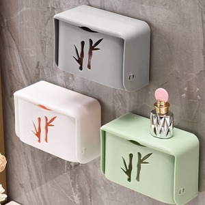 Boîte à <span class=keywords><strong>savon</strong></span> murale créative en PP avec couvercle, support à <span class=keywords><strong>savon</strong></span> à ventouse pour salle de bain et toilettes - Product Image 3