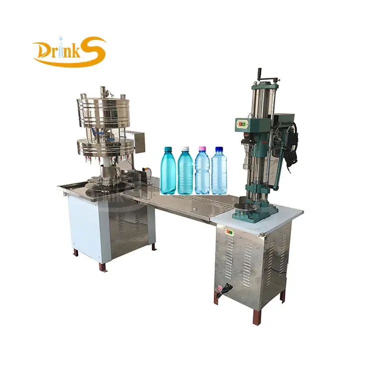 Machine de remplissage de bouteilles d'eau Semi-automatique, appareil de remplissage de contenants à gravité rotative, 12 buses