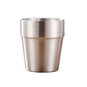 304 Stainless Steel Double Layer Cup 175ml Lightweight Portable Outdoor Camping Water Cup - Product Image 2