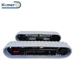 3 tonnellate Mini telaio della pista di gomma per la perforazione mineraria dell'escavatore - Product Image 1