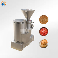Moulin à sauce au poivre 50 kg/H Moulin colloïdal Ligne de produits entièrement automatique de beurre d'arachide pour émulsion