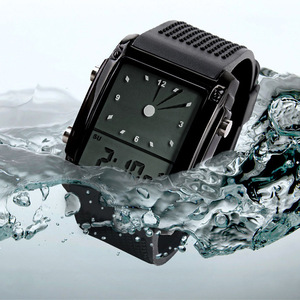Multifunctional Fashion Electronic Watch Led Display Unisex Sport Watch With Digital Time And Date Black Strap - Product Image 5
